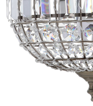 Georgina Crystal/Metal LED Pendant - JONATHAN Y